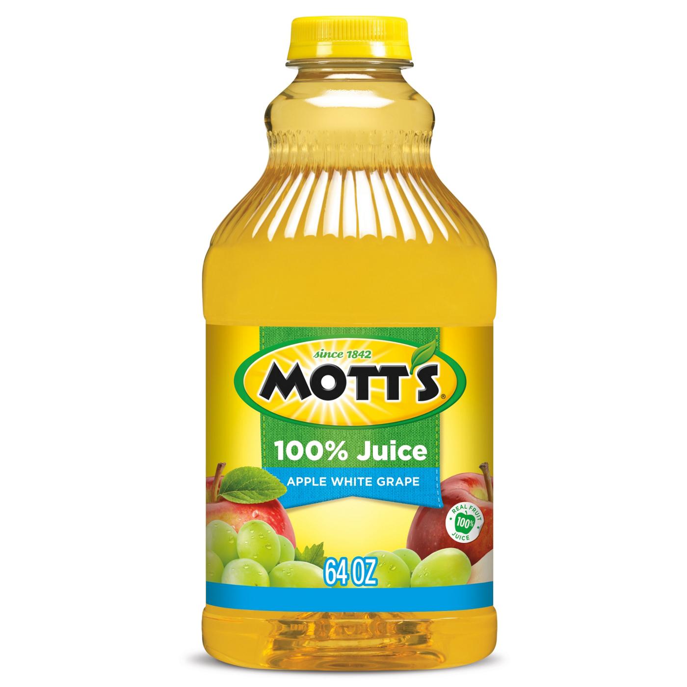 Mott's 100% Juice Apple White Grape; image 2 of 5