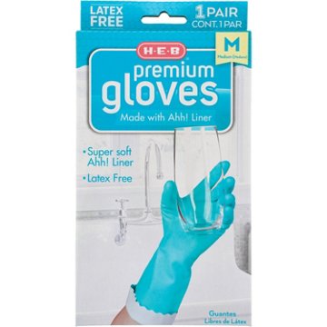 H-E-B Premium Reuseable Gloves, Medium
