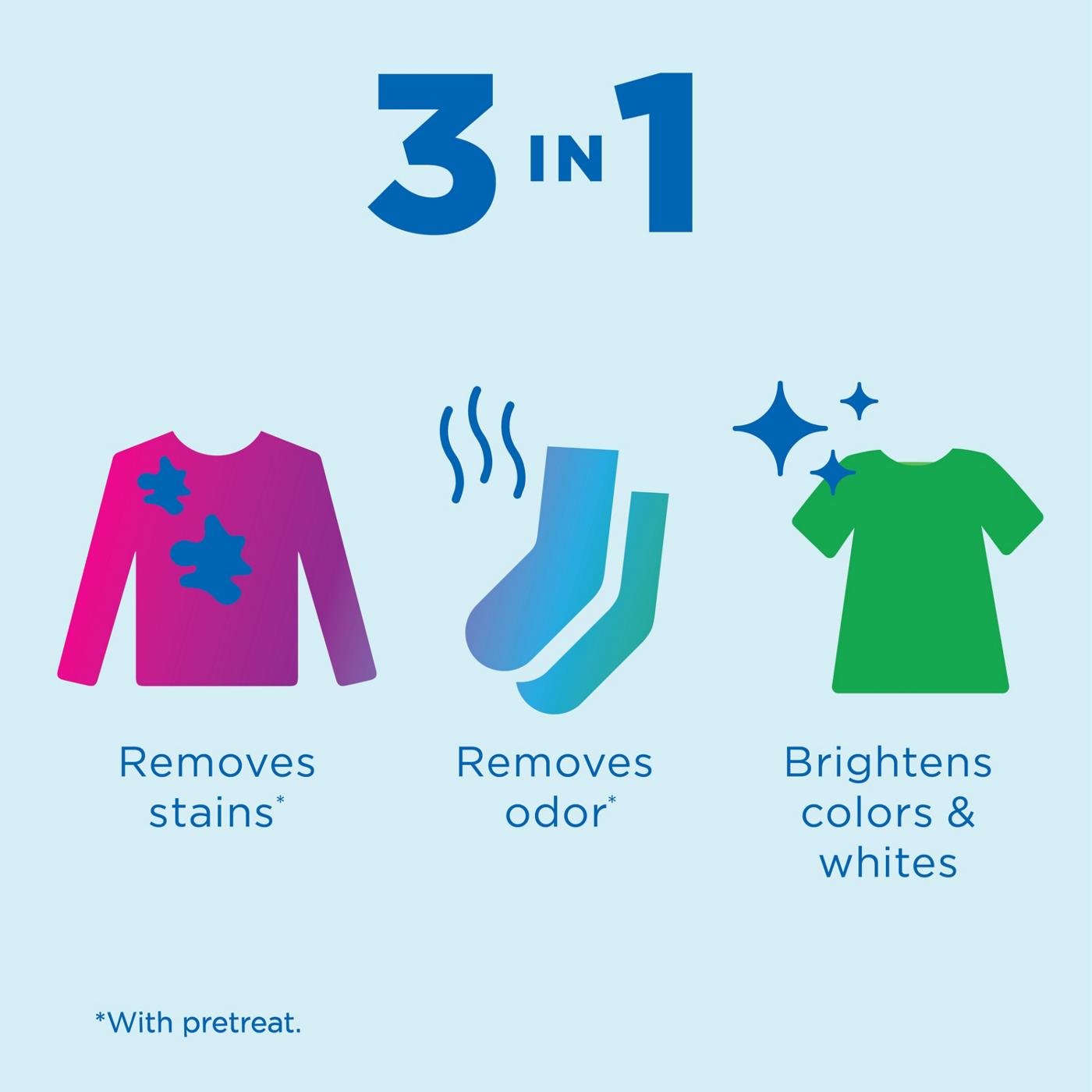 Clorox for Colors Stain Remover and Laundry Additive Bleach Free - Free and Clear; image 3 of 10