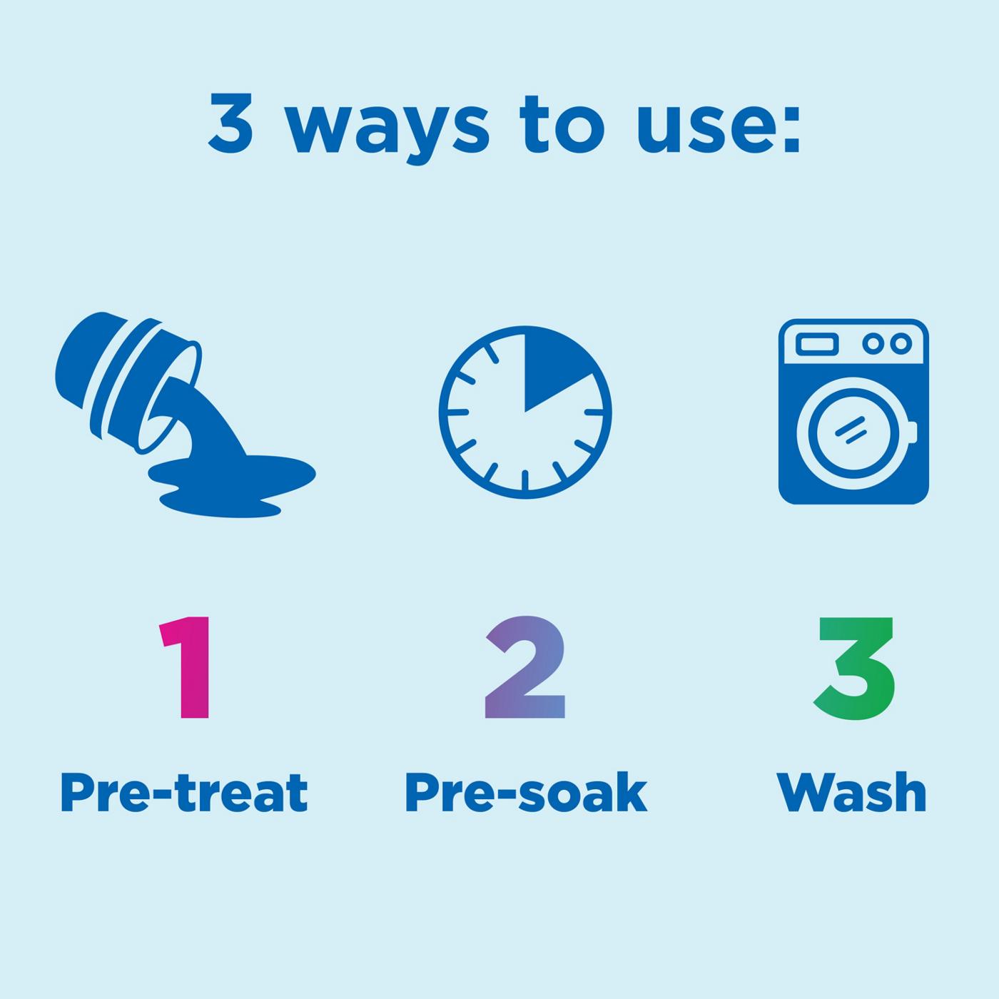 Clorox for Colors Stain Remover and Laundry Additive Bleach Free - Free and Clear; image 10 of 10