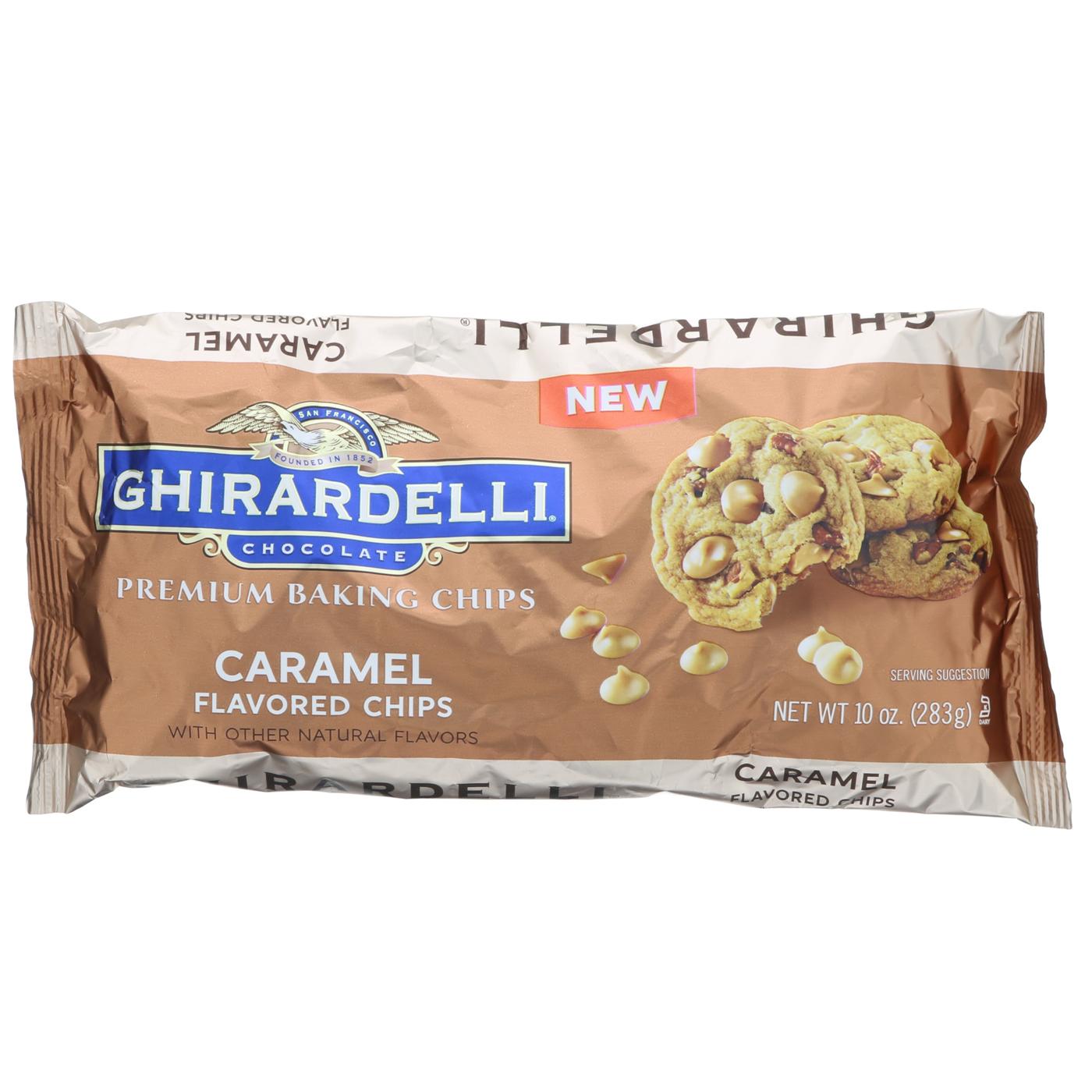 Ghirardelli Premium Caramel Baking Chips; image 1 of 2
