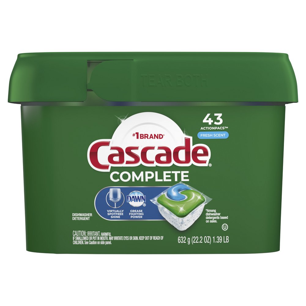 Cascade Complete Fresh Scent Dishwasher Detergent ActionPacs - Shop ...