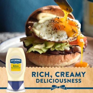 Hellmann's Real Mayonnaise Squeeze Bottle, 5.5 oz