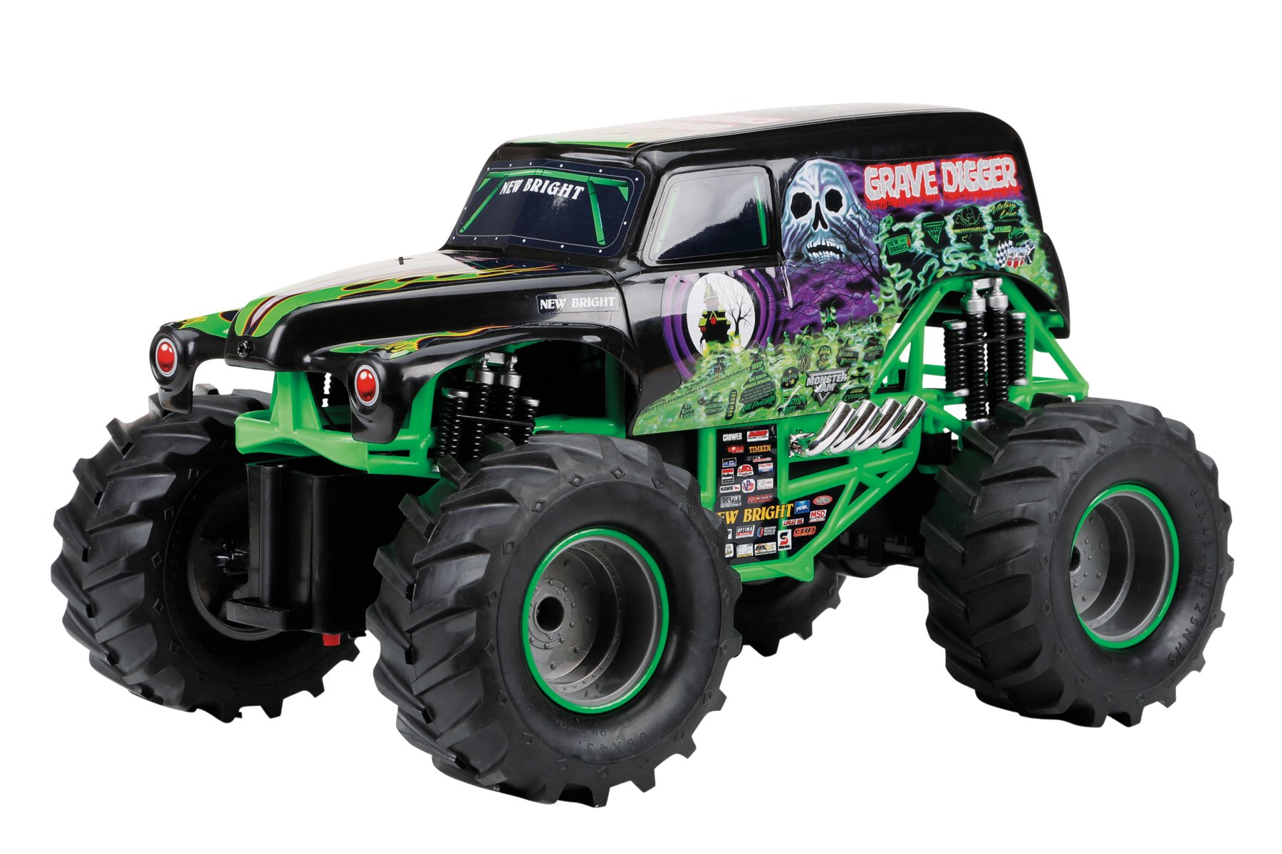 New Bright 1:15 Scale Grave Digger RC Monster Jam Truck - Shop at