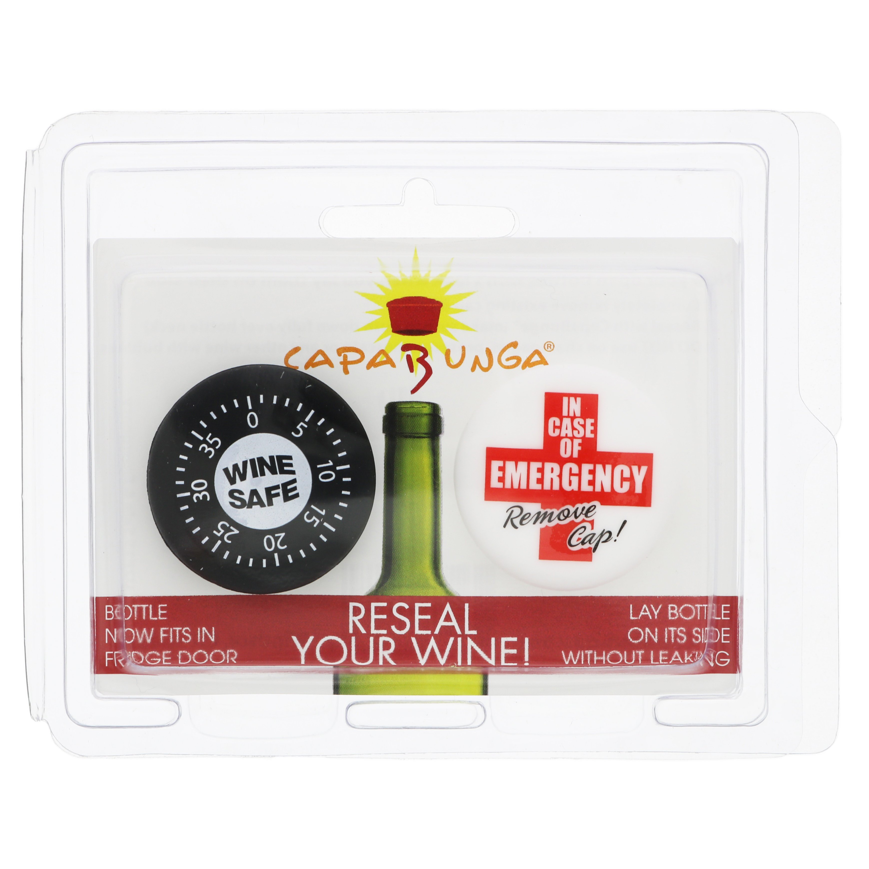 Capabunga Reusable Wine Cap Wine Safe Shop Bar Tools at HEB