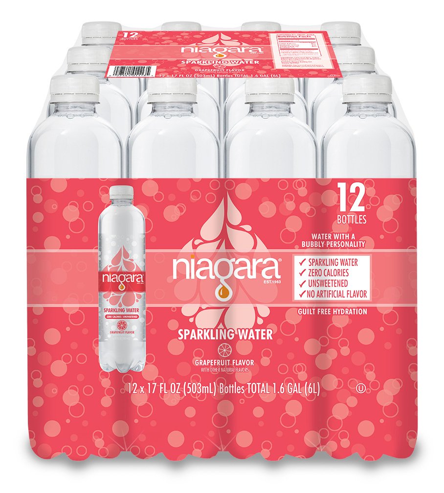 Niagara Sparkling Water Grapefruit Shop Water at HEB