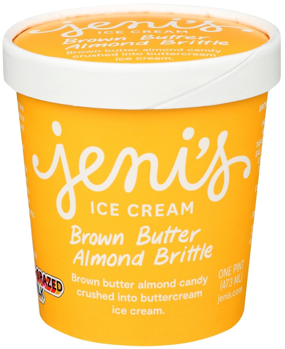 Jeni's Brown Butter Almond Brittle Ice Cream Shop Ice Cream at HEB