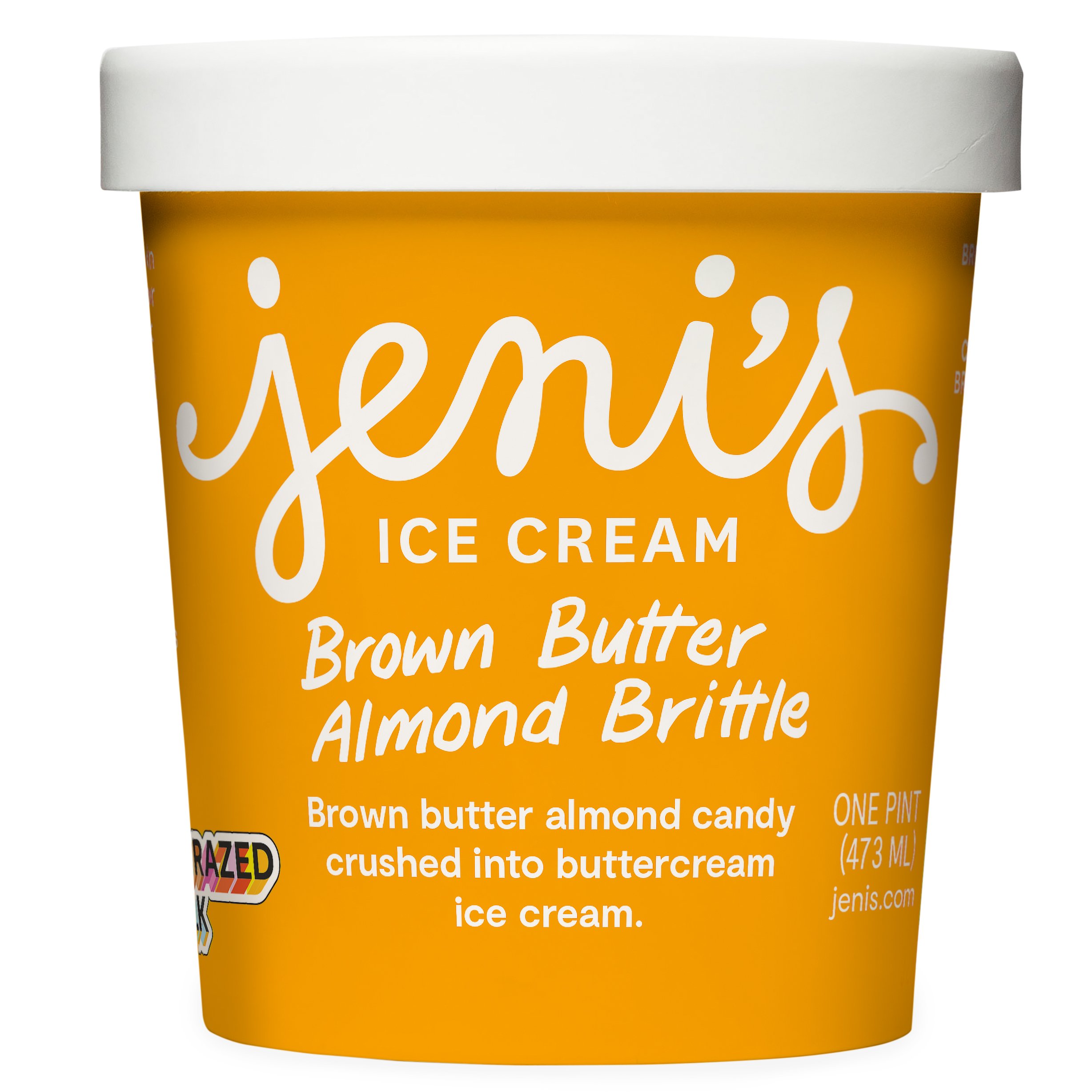 Jeni's Brown Butter Almond Brittle Ice Cream Shop Ice Cream at HEB