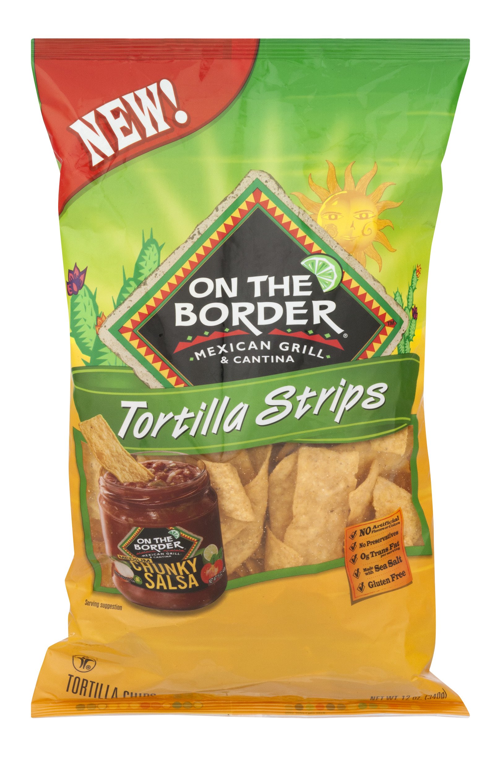 On The Border Tortilla Strips Shop Chips at HEB