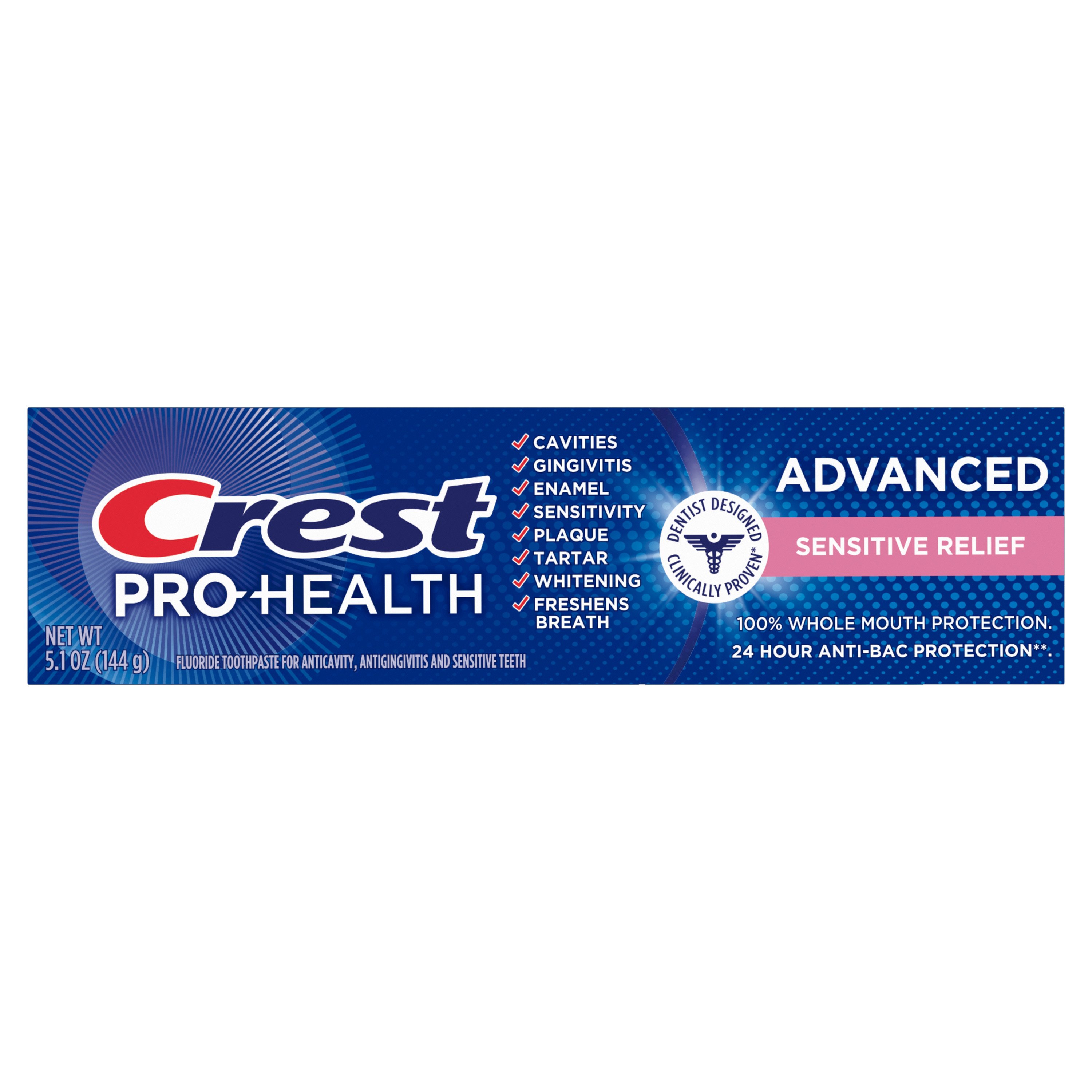 Crest Pro Health Advanced Sensitive Relief Toothpaste Shop Toothpaste