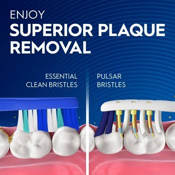 Oral-B Pulsar Expert Clean Battery Toothbrushes Medium, 2 ct