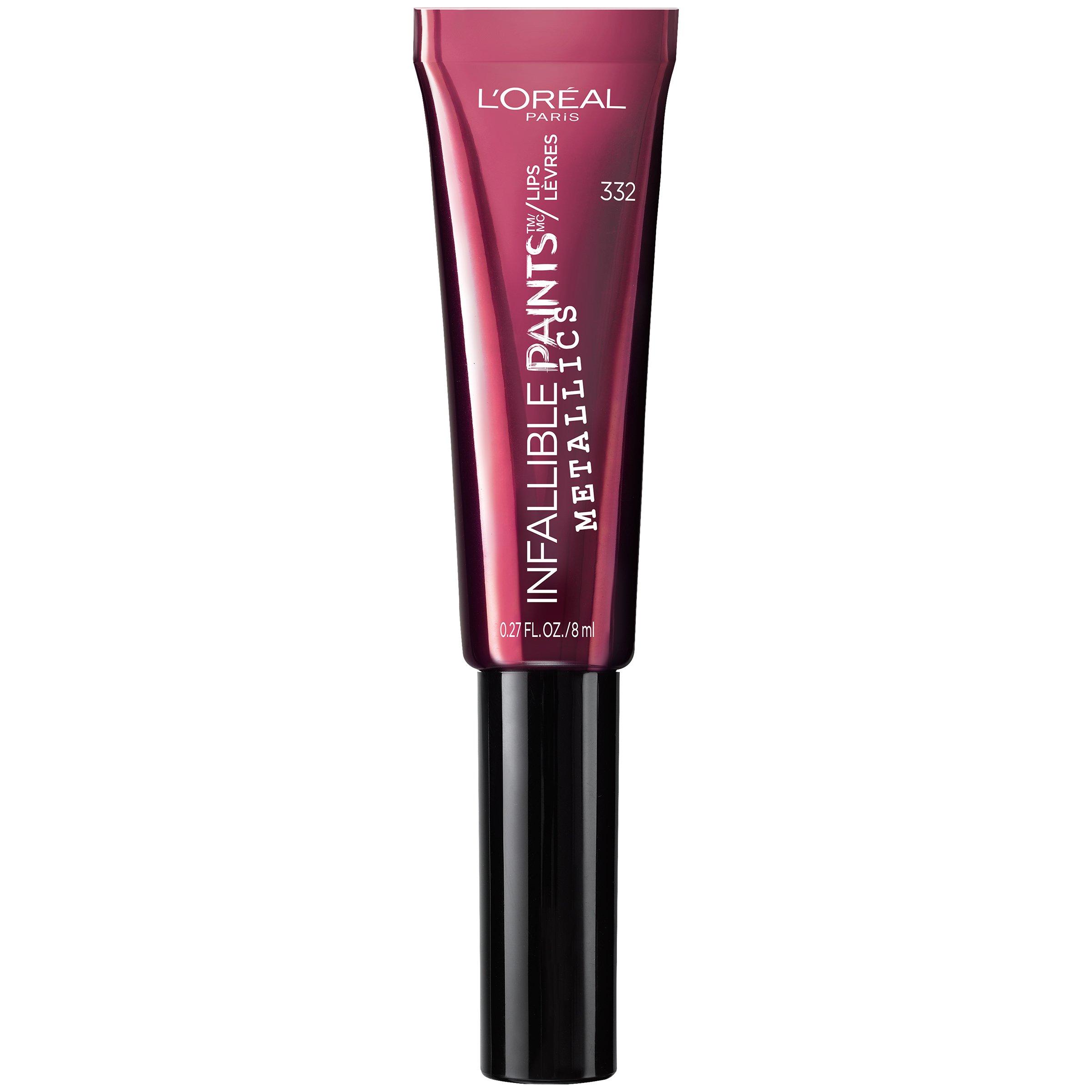 L'Oréal Paris Infallible Paints/Lips Metallics, Galactic Foil - Shop ...