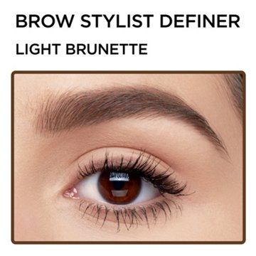 L'Oréal Paris Brow Stylist Definer Waterproof Eyebrow Mechanical Pencil Light Brunette