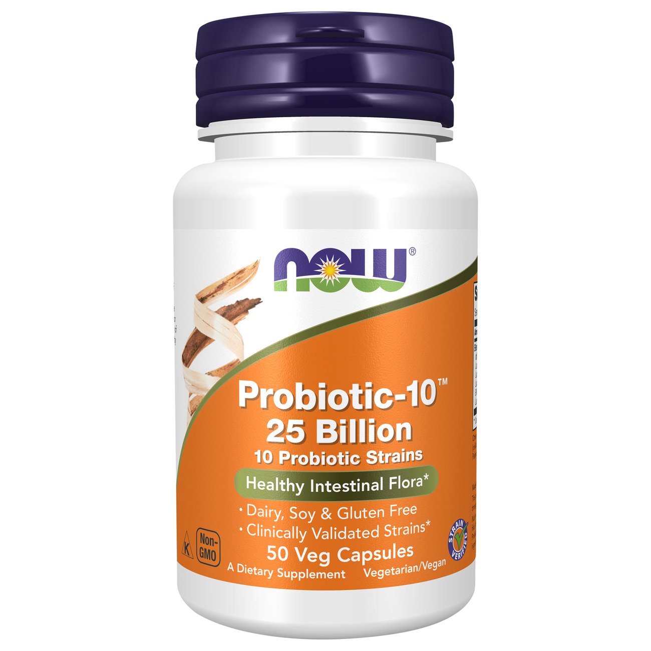 NOW Probiotic-10 25 Billion, 50 ct