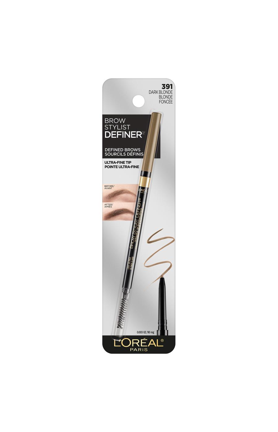 L'Oréal Paris Brow Stylist Definer Waterproof Eyebrow Mechanical Pencil Dark Blonde; image 1 of 5