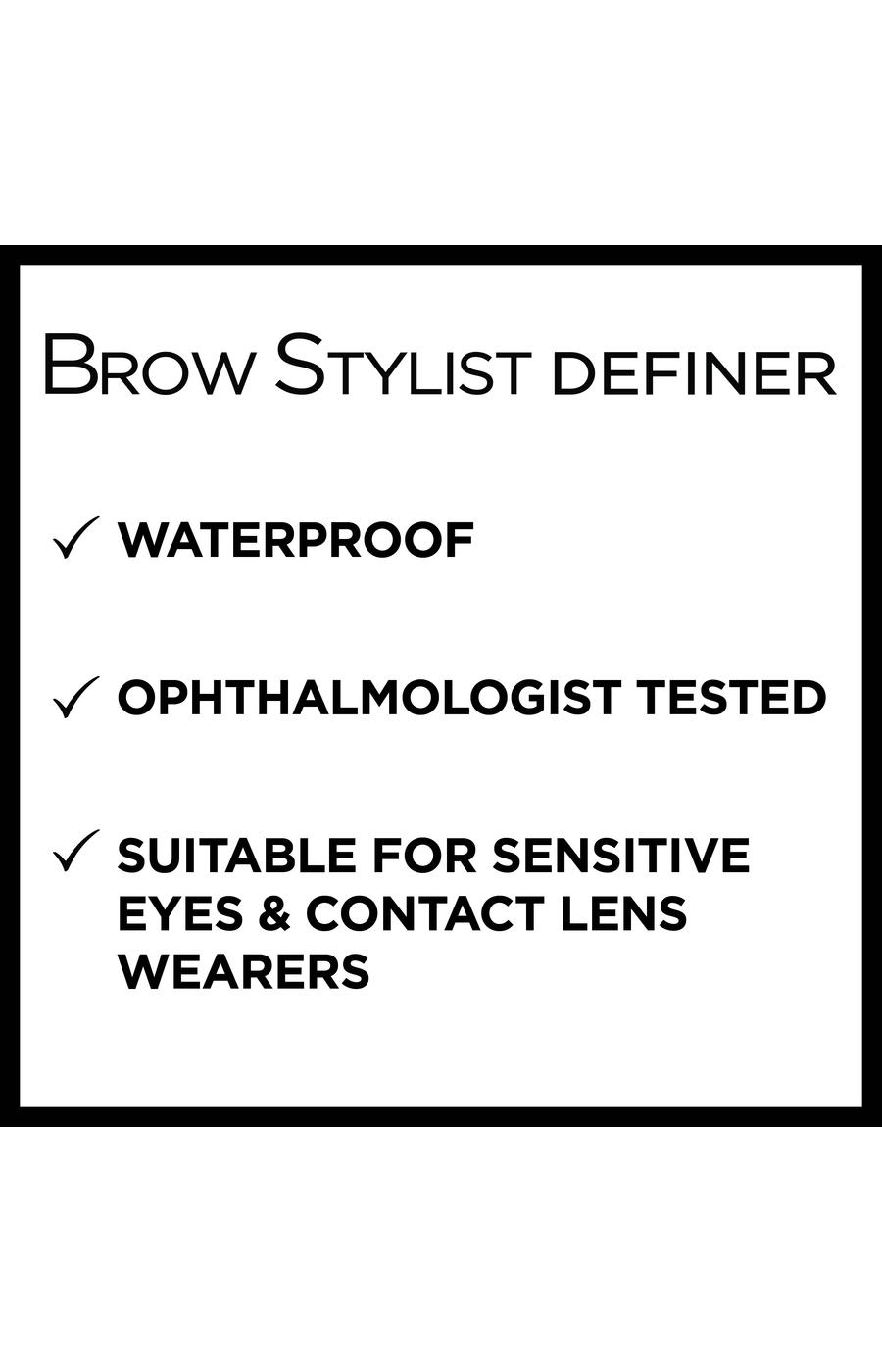 L'Oréal Paris Brow Stylist Definer Waterproof Eyebrow Mechanical Pencil Dark Blonde; image 4 of 5
