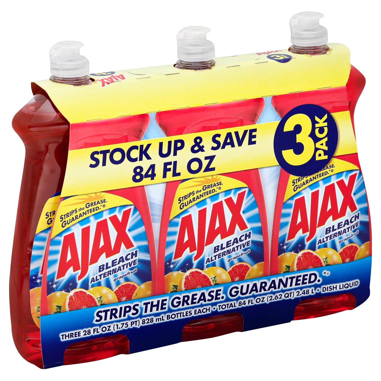 Ajax Bleach Alternative Dish Soap Grapefruit - Shop Dish ...
