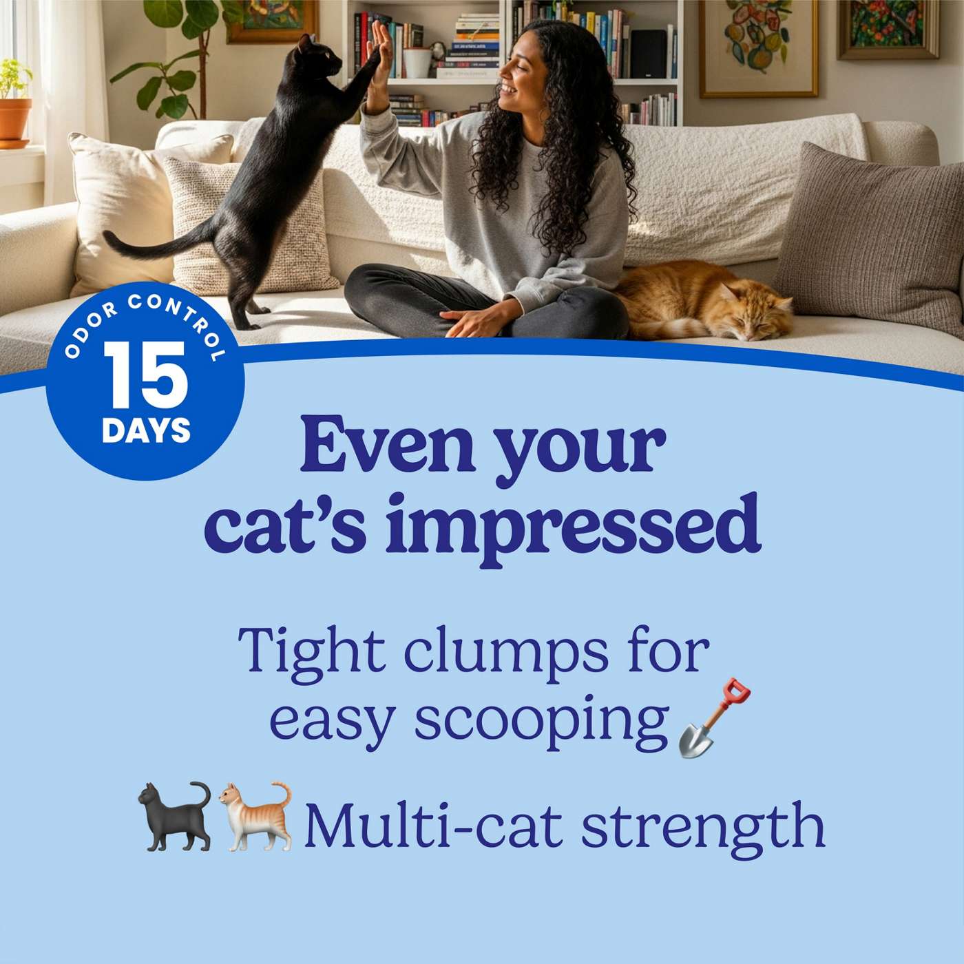 Fresh Step Extreme Clump Multi Cat Clumping Litter with Febreze Freshness; image 6 of 12