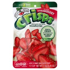 Brothers All Natural Strawberry Freeze-Dried Fruit Crisps, 0.26 oz