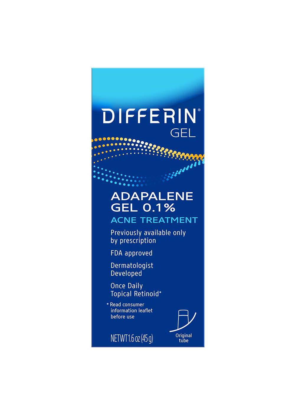 Differin Gel Acne Treatment 0.1% Adapalene; image 1 of 8