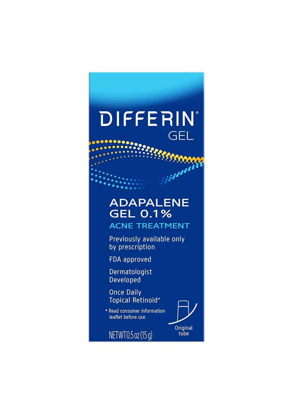 Differin Gel Acne Treatment 0.1% Adapalene; image 1 of 6