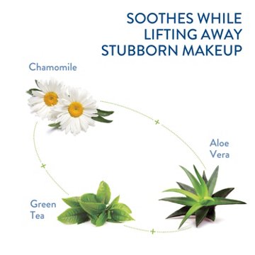 Cetaphil Gentle Makeup Removing Wipes Sensitive Skin, 25 ct