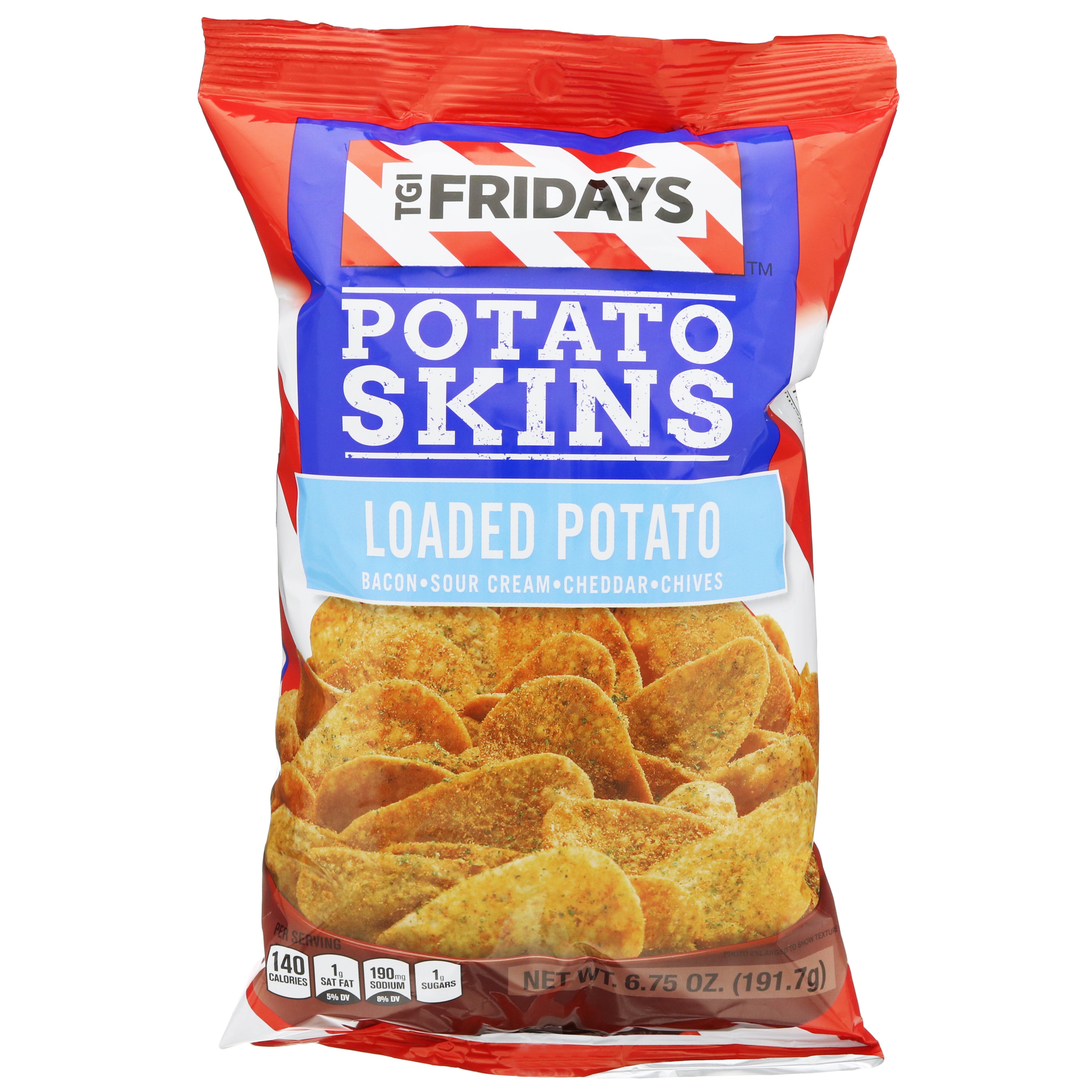 Tgi Fridays Loaded Potato Skins Shop Chips At H E B