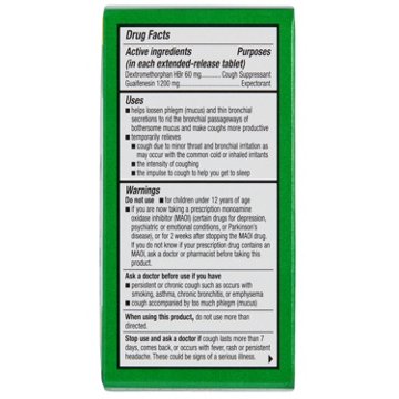 H-E-B Maximum Strength Mucus Relief DM Tablets, 14 ct