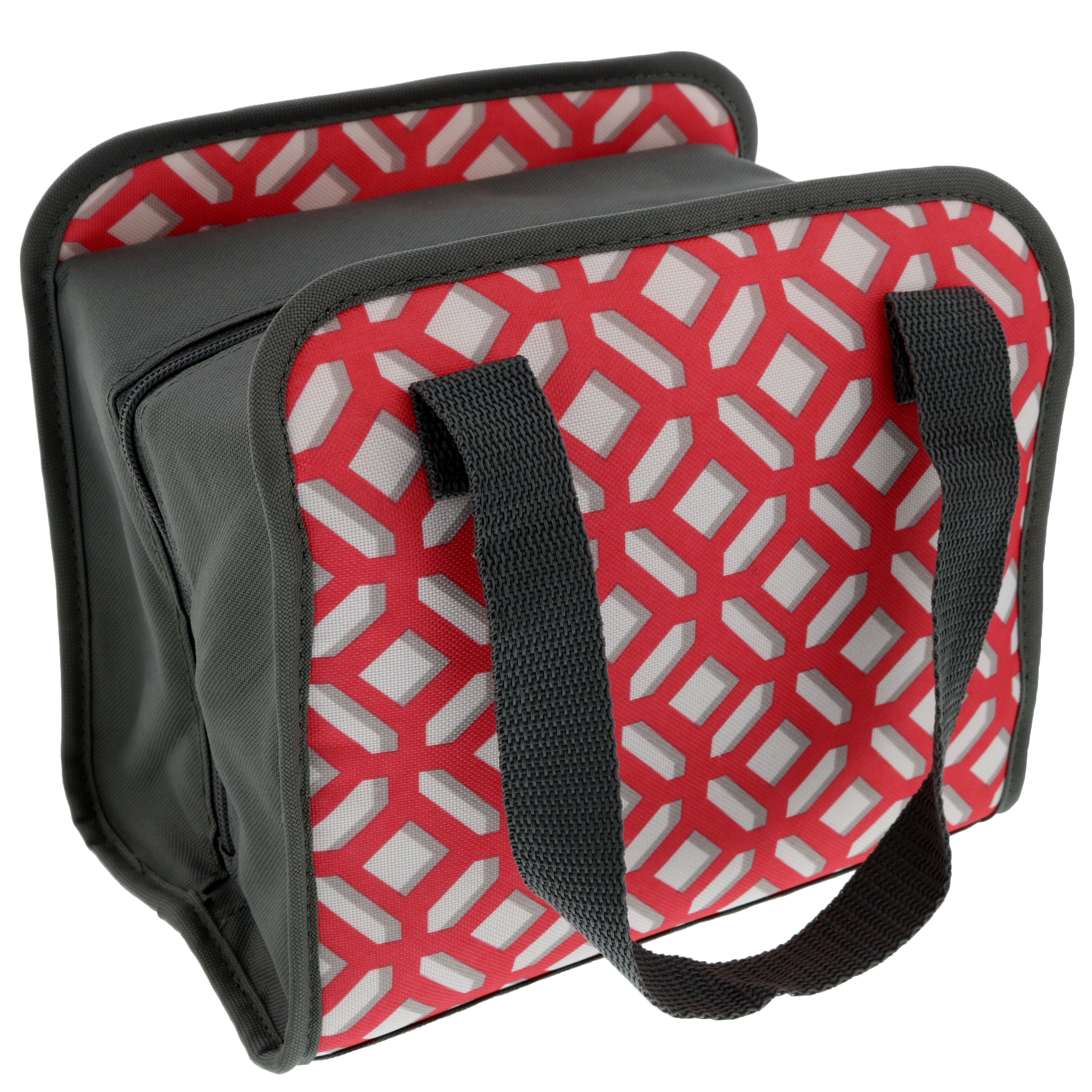 Fit & Fresh Pembroke Lunch Bag Kit, Coral Shop Lunch Boxes at HEB