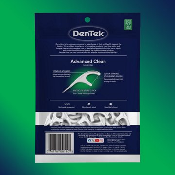 DenTek Triple Clean Advanced Clean Floss Picks, 150 ct