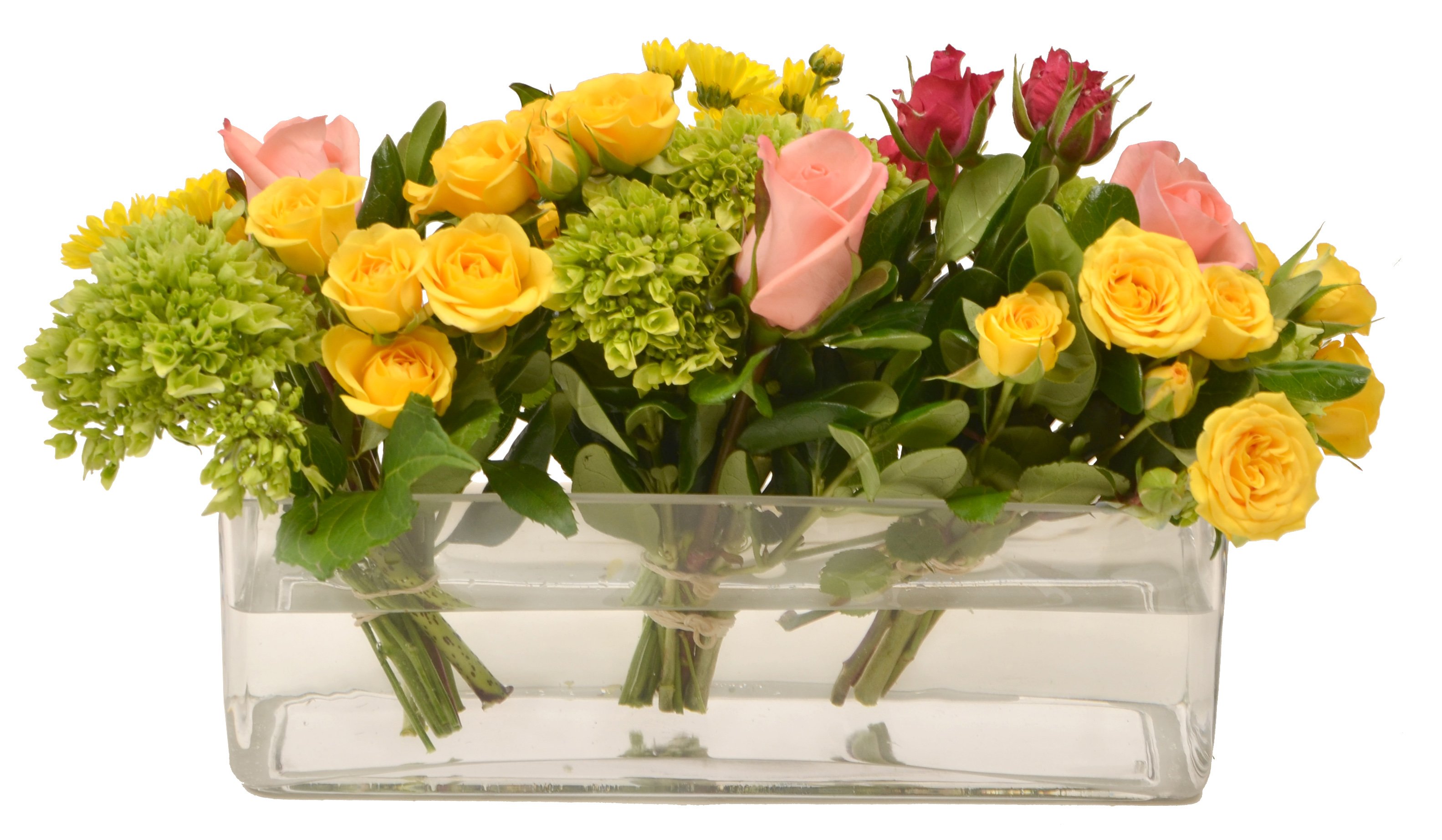 Floral Triple Tussie Arrangement - Shop Flowers & Arrangements at H-E-B