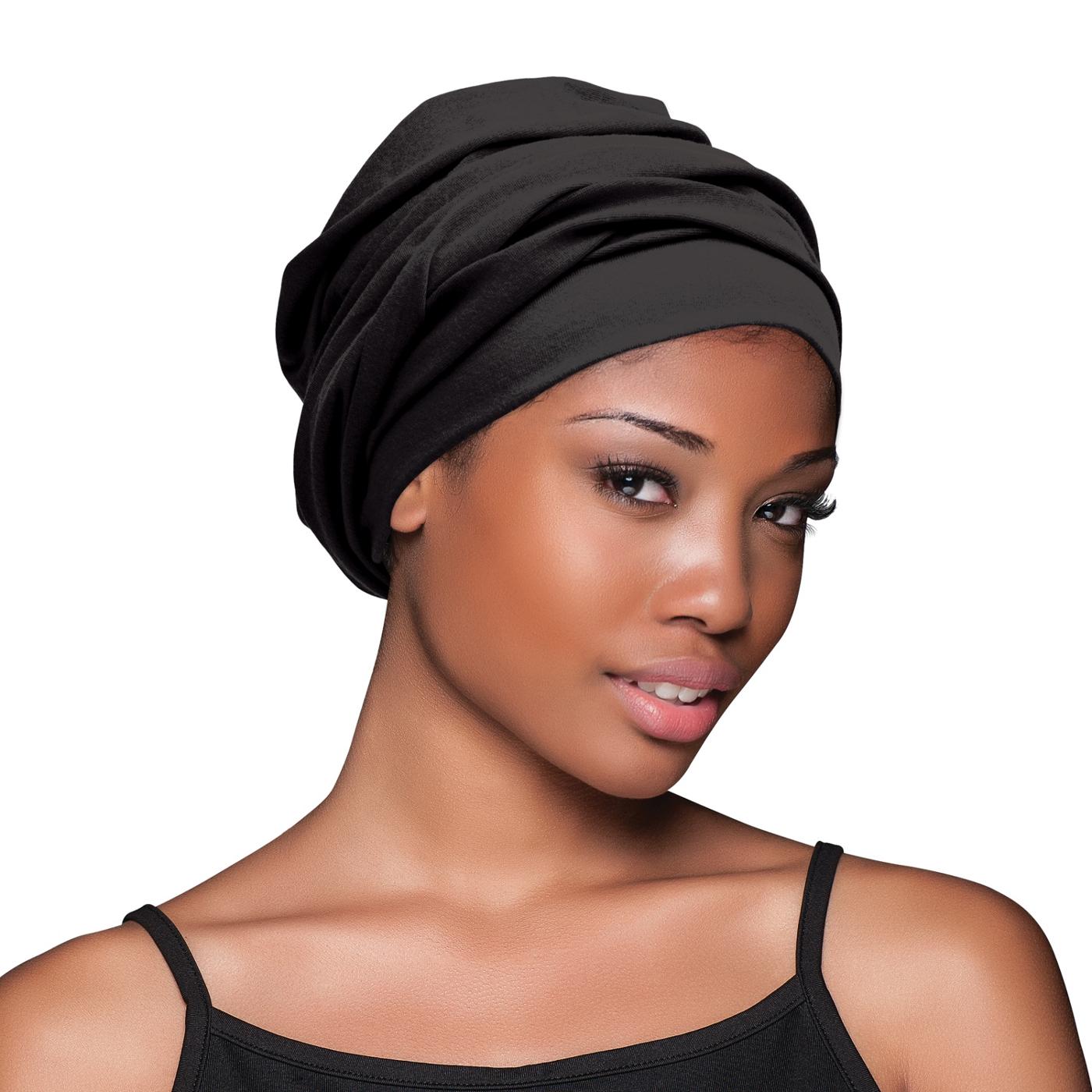 Evolve Wrap Scarf - Black; image 3 of 6