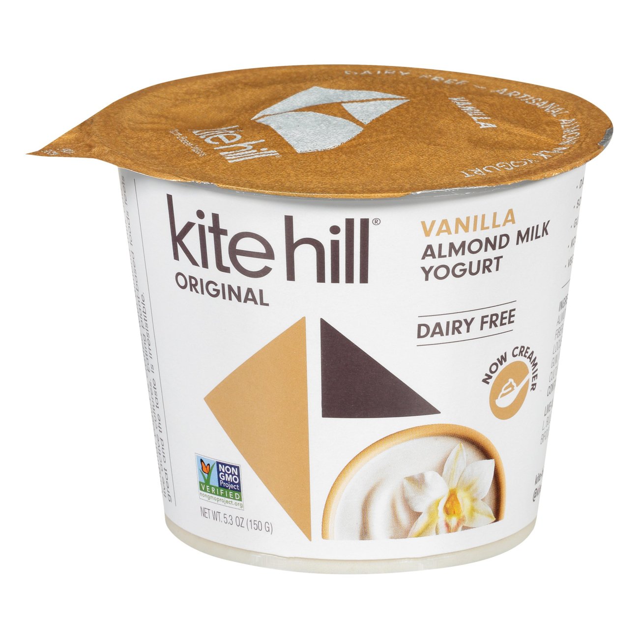 Kite Hill Vanilla Almond Milk Yogurt Shop Yogurt at HEB