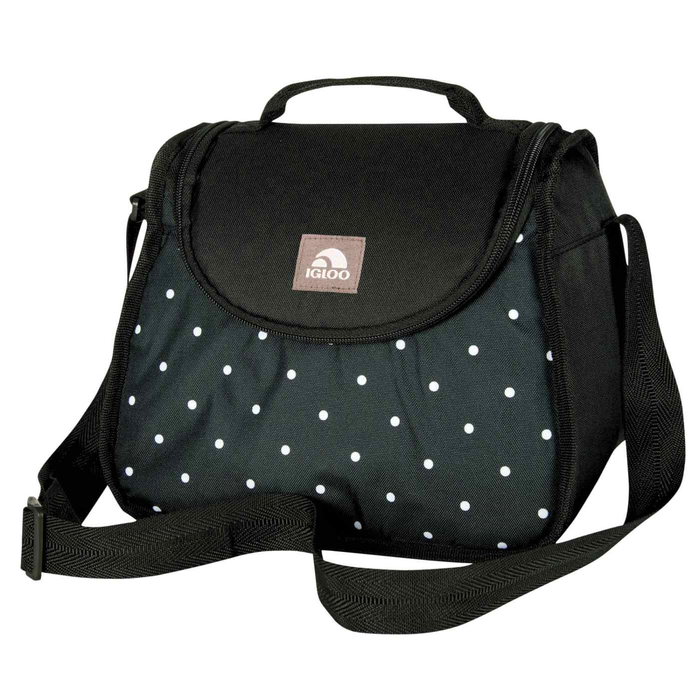 Igloo Crossbody Black And White Cooler; image 3 of 3