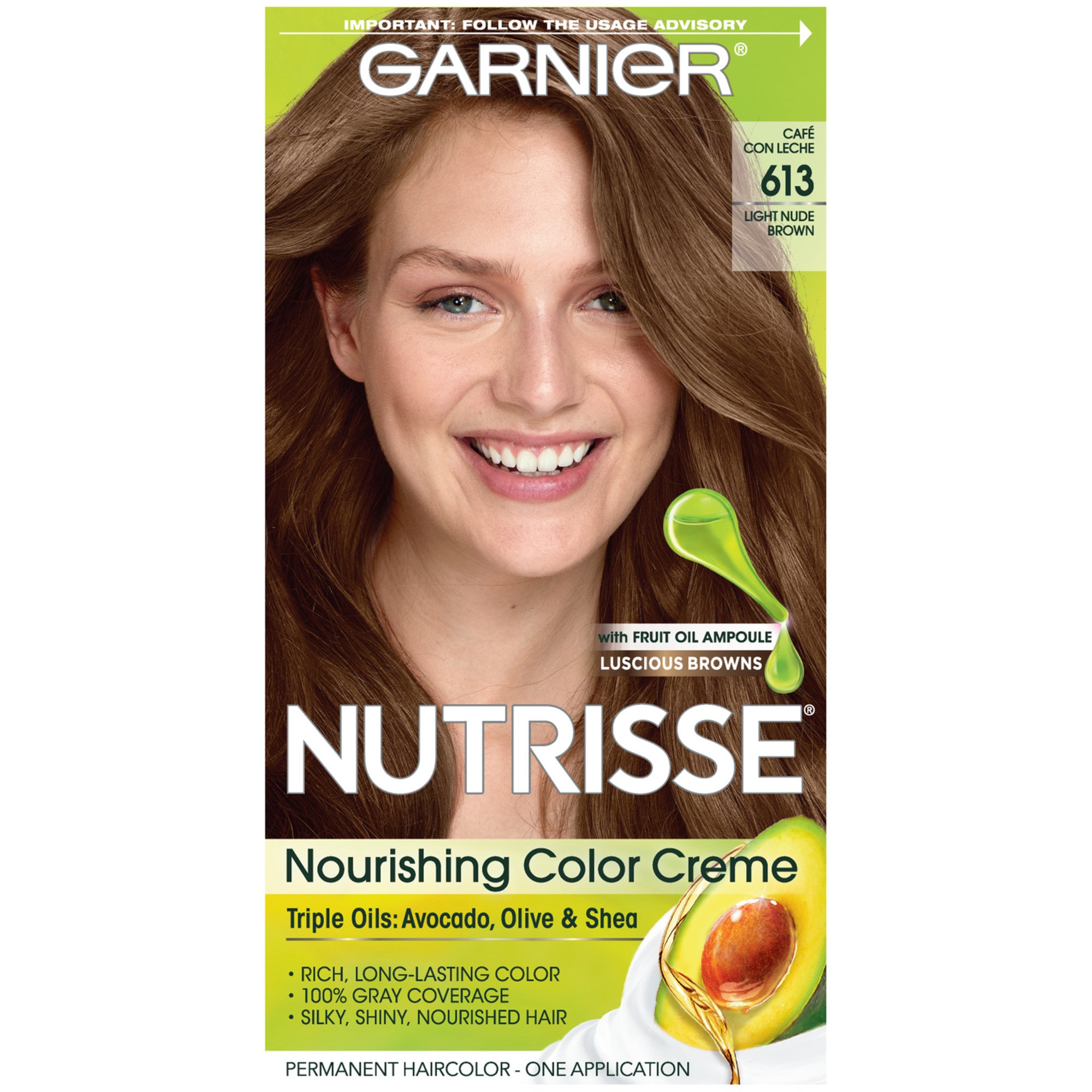 Garnier Hair Color Nutrisse Ultra Coverage Nourishing Creme, 530 Deep ...