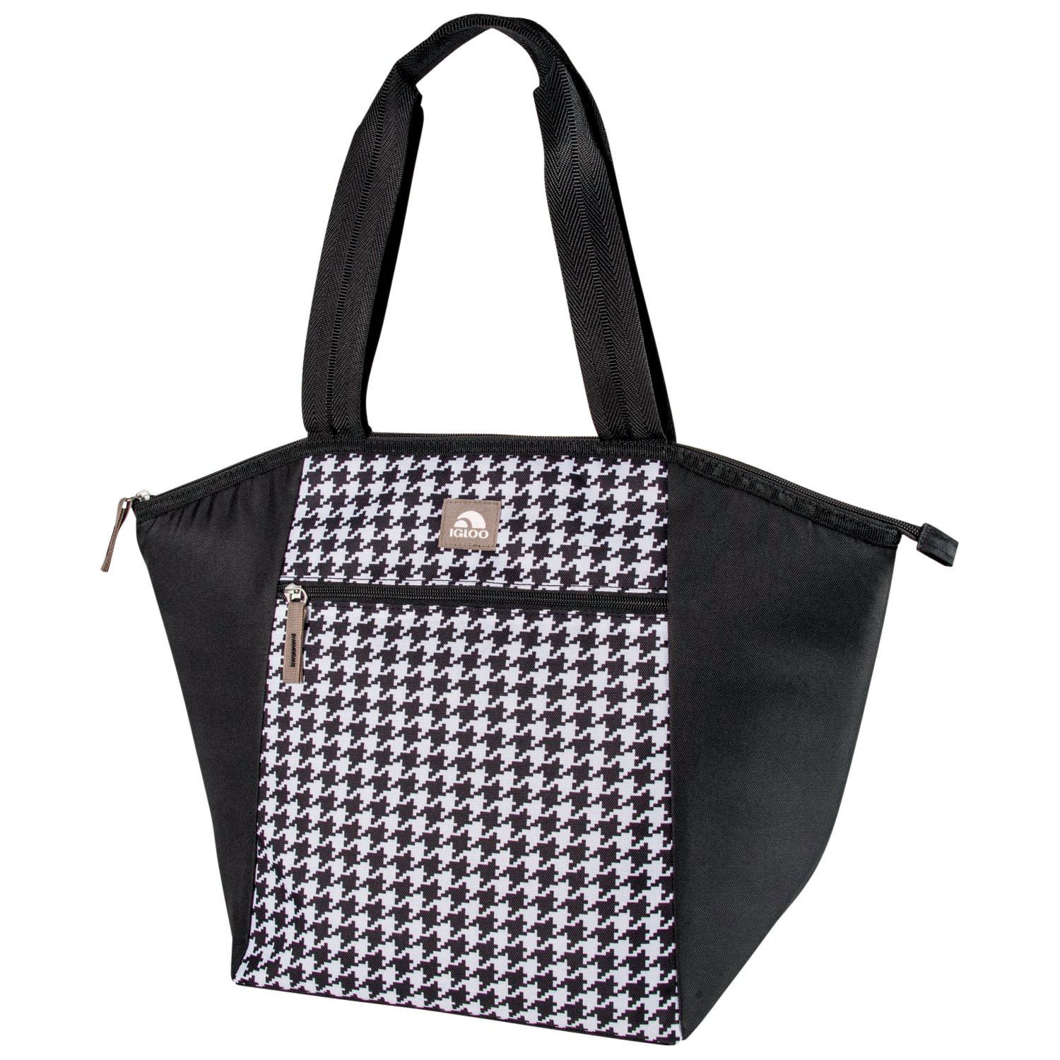 Igloo Everyday Tote Classic Black And White - Shop Lunch Boxes at H-E-B