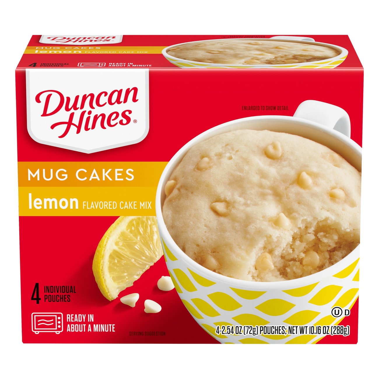 Duncan Hines Mug Cakes Lemon Cake Mix - Shop Baking Mixes at H-E-B