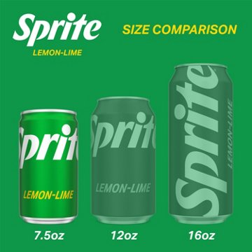 Sprite Lemon Lime Soda Soft Drink 10 pk Mini Cans, 7.5 oz