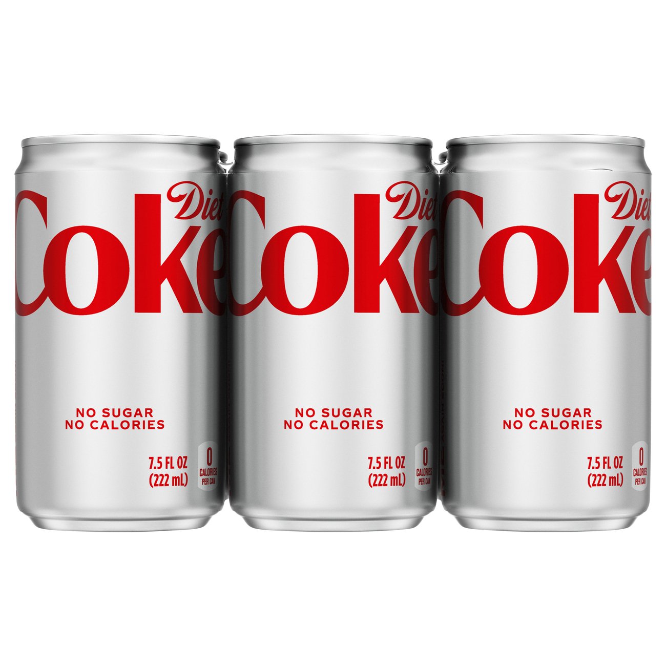Coca-Cola Diet Coke 7.5 oz Cans - Shop Soda at H-E-B