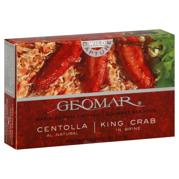 Geomar King Crab In Brine Shop Seafood at HEB