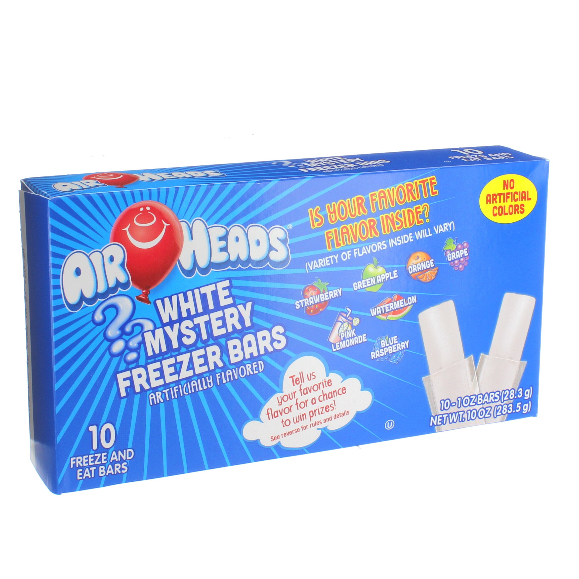 Jel Sert Airheads White Mystery Freezer Bars Shop Bars & Pops at HEB