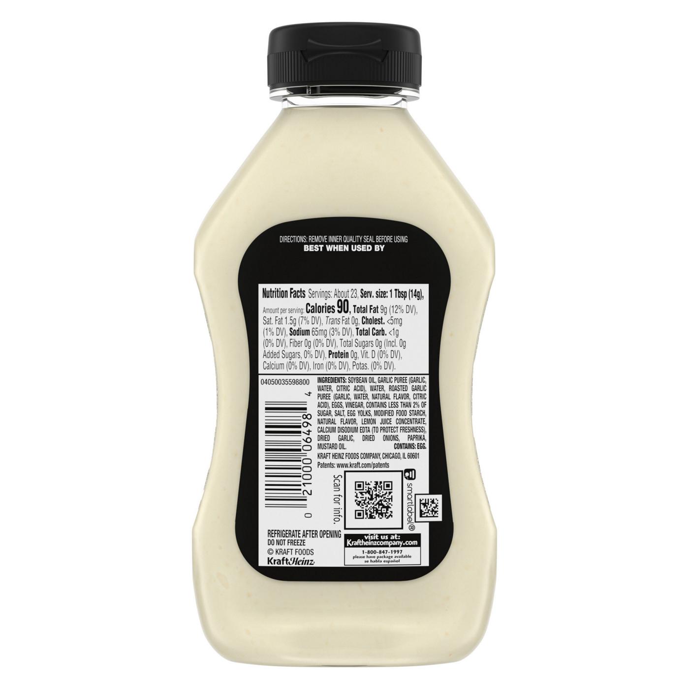 Kraft Garlic Aioli; image 3 of 5