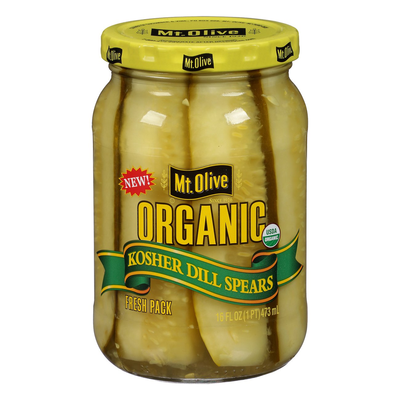 Mt. Olive Organic Kosher Dill Spears Shop Vegetables at HEB