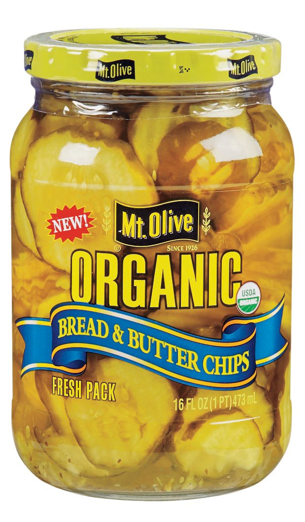 Mt Olive Organic Bread Butter Pickle Chips Shop Vegetables At H E B