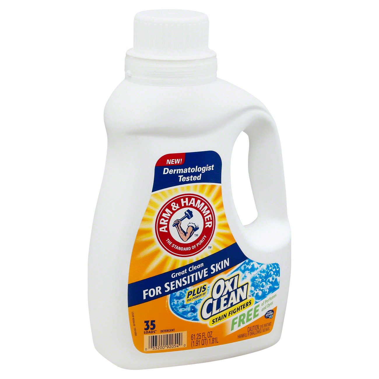 Arm & Hammer Sensitive Skin Plus Oxi Clean Perfume & Dye Free Shop