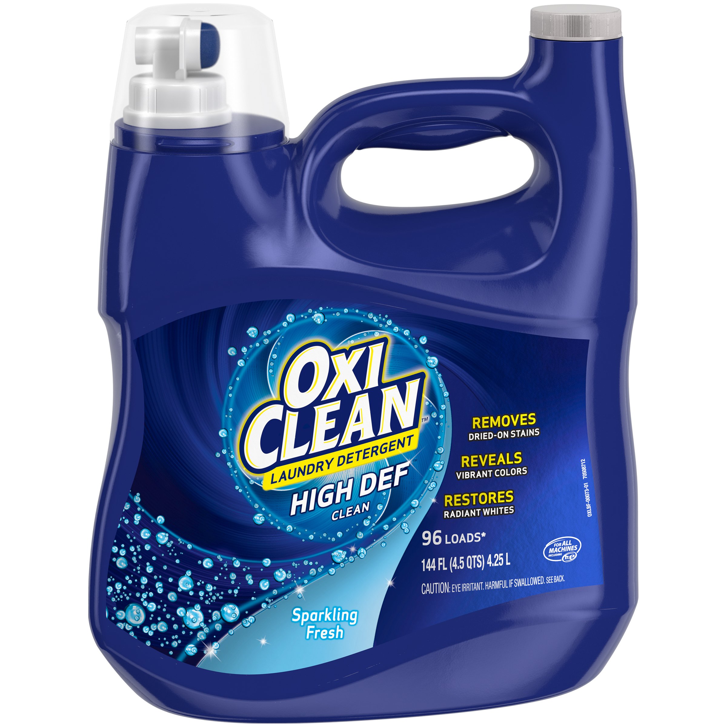 OxiClean Sparkling Fresh HE Liquid Laundry Detergent 96 Loads - Shop ...