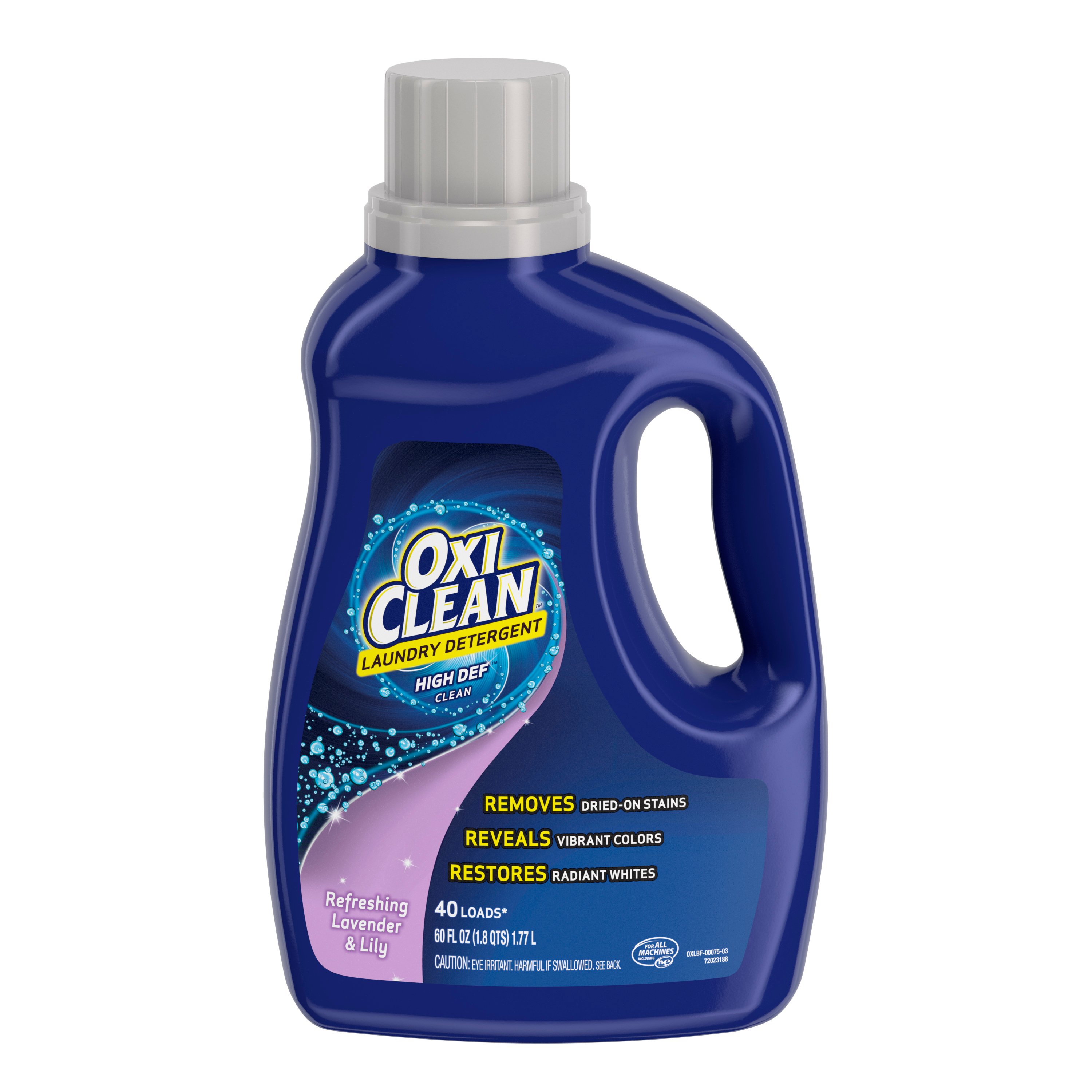 OxiClean Lavender & Lily HE Liquid Laundry Detergent 40 Loads - Shop ...