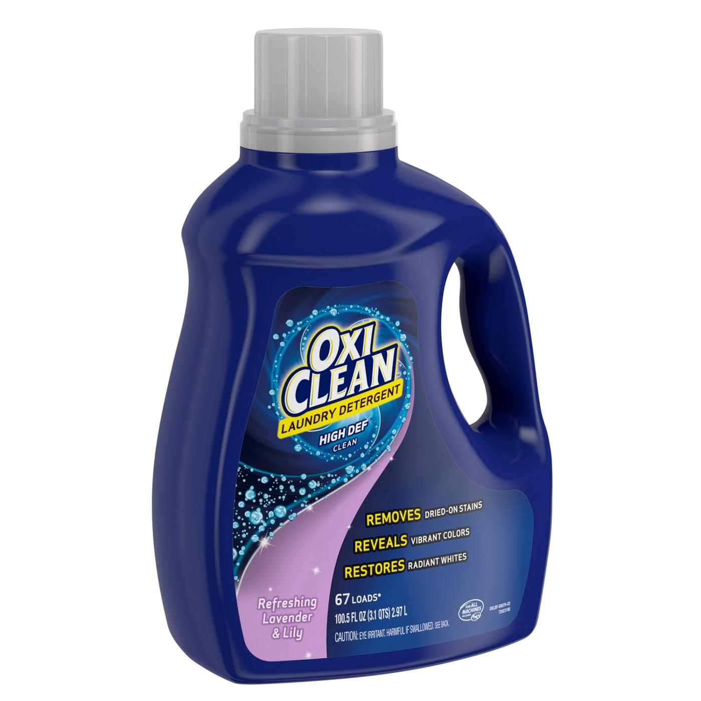 OxiClean Refreshing Lavender & Lily HE Liquid Laundry Detergent 67 Loads; image 2 of 2