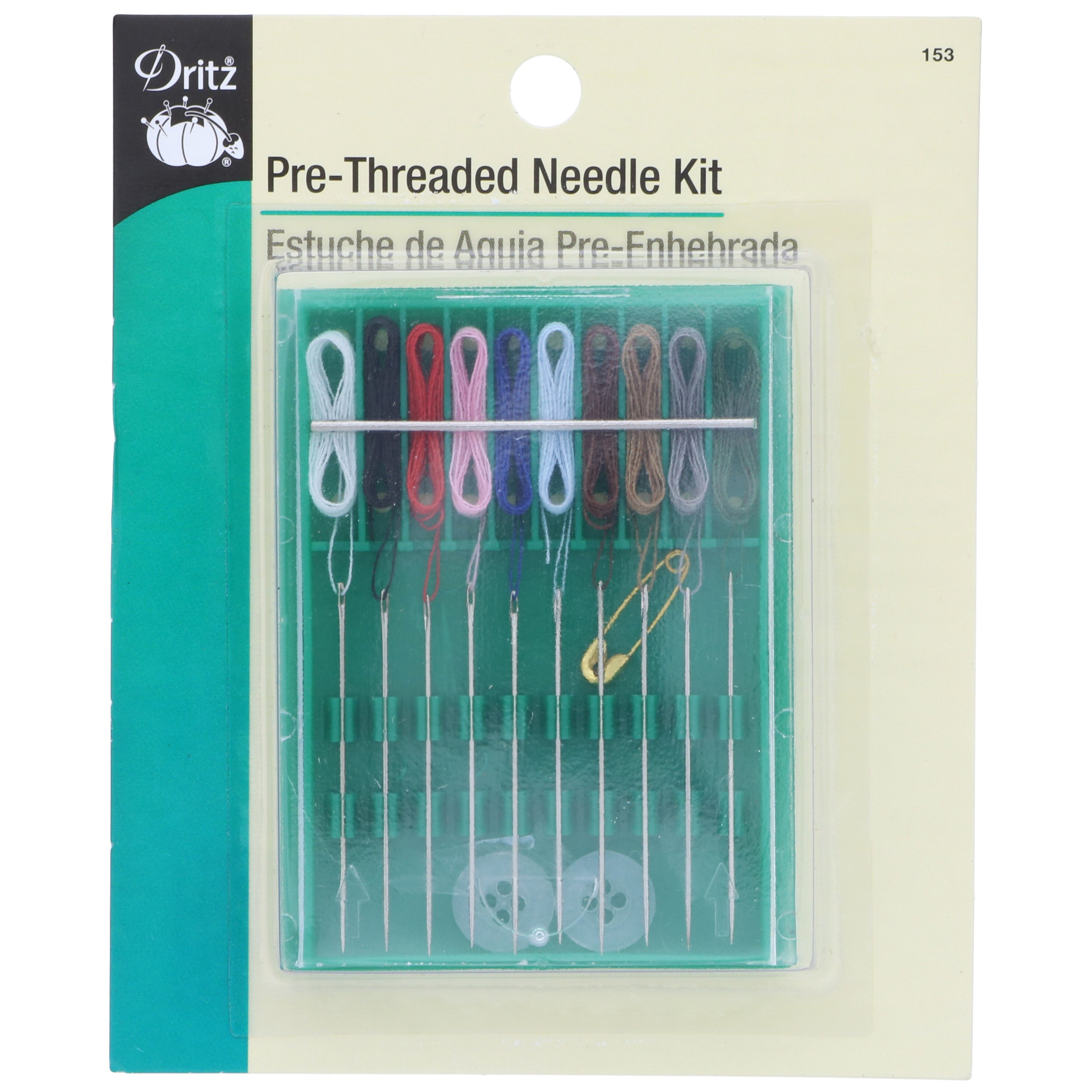 Dritz Pre-Threaded Needle Kit 