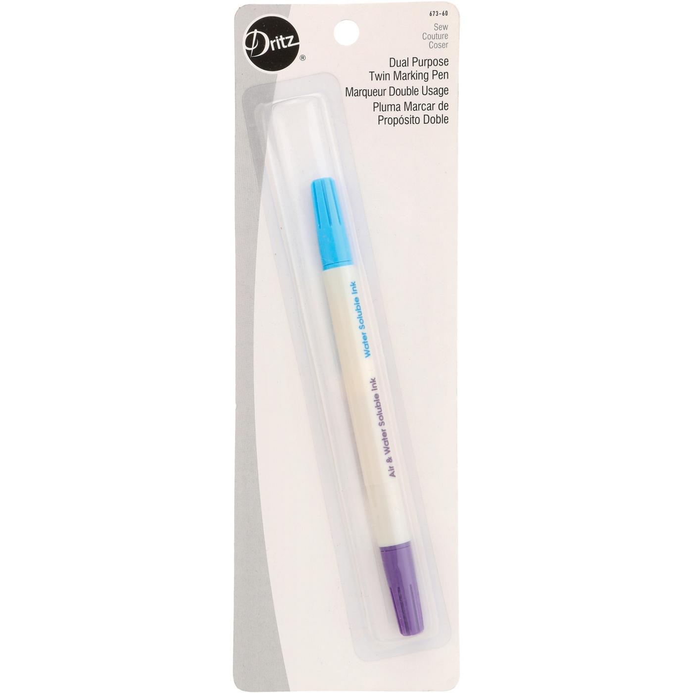 Dritz Dual Purpose Twin Marking Pen; image 1 of 3